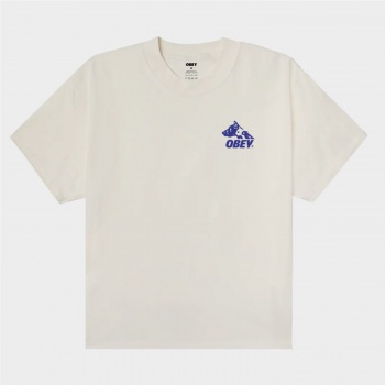 OBEY ANIMALS TEE BLANCO 2