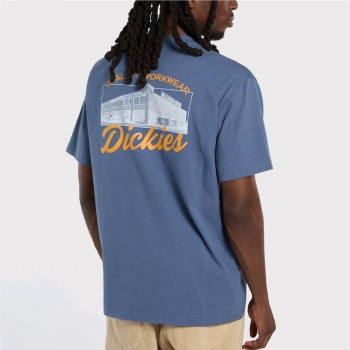 DICKIES WELLSVILLE TEE AZUL