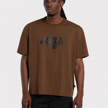 DICKIES TORREY TEE MARRON