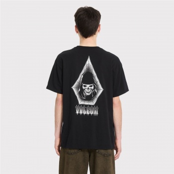 VOLCOM GAMMA DOOM TEE NEGRO