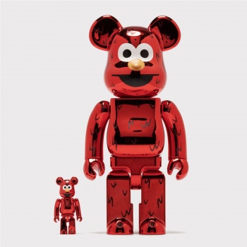 BEARBRICK SESAME ELMO...
