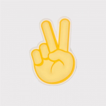 CROCS JIBBITZ PEACE HAND...