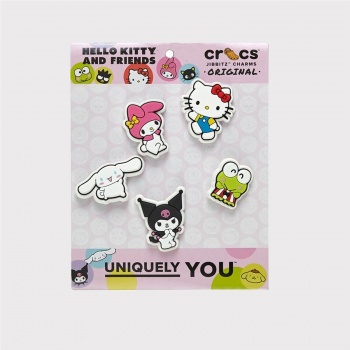 CROCS JIBBITZ HELLO KITTY 5...