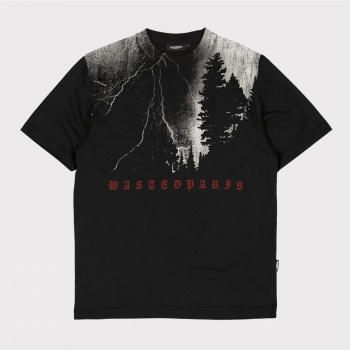 WASTED PARIS BLACK HILL TEE...