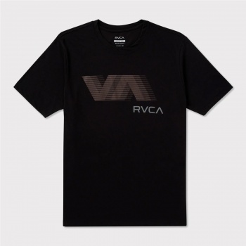 RVCA VA BLURSS TEE NEGRO