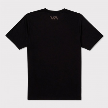 RVCA VA BLURSS TEE NEGRO 2
