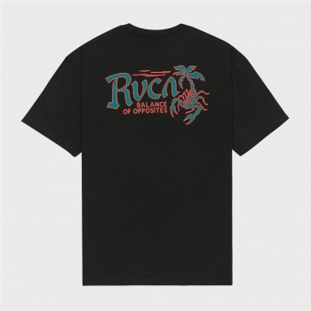 RVCA STINGBAY POCKET TEE NEGRO
