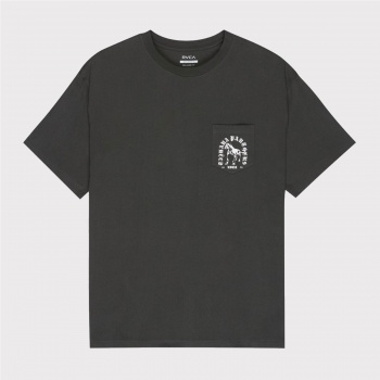 RVCA BAD PANTHER TEE NEGRO 2
