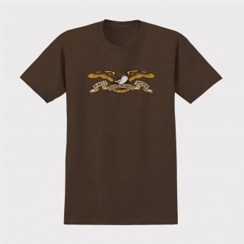 ANTIHERO EAGLE TEE MARRON