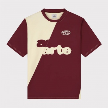 ARTE FOOTBALL T-SHIRT GRANATE