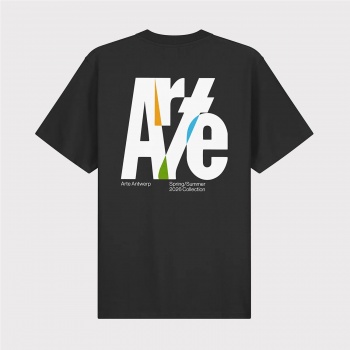 ARTE BIG LOGO BACK TEE NEGRO