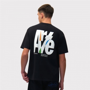 ARTE BIG LOGO BACK TEE NEGRO 2