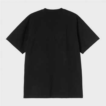 CARHARTT WIP SPOILED TEE NEGRO 2