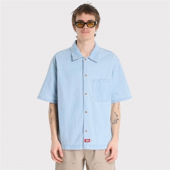 DICKIES DENIM SHIRT AZUL CLARO