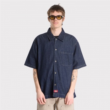 DICKIES DENIM SHIRT AZUL...